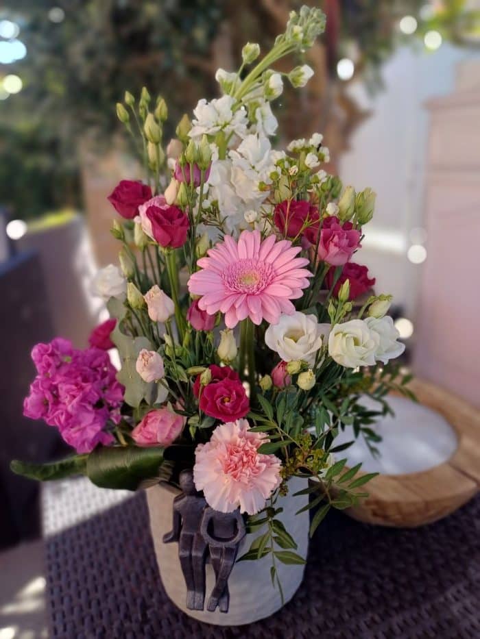 Composition haute Rose & Blanc – Image 6