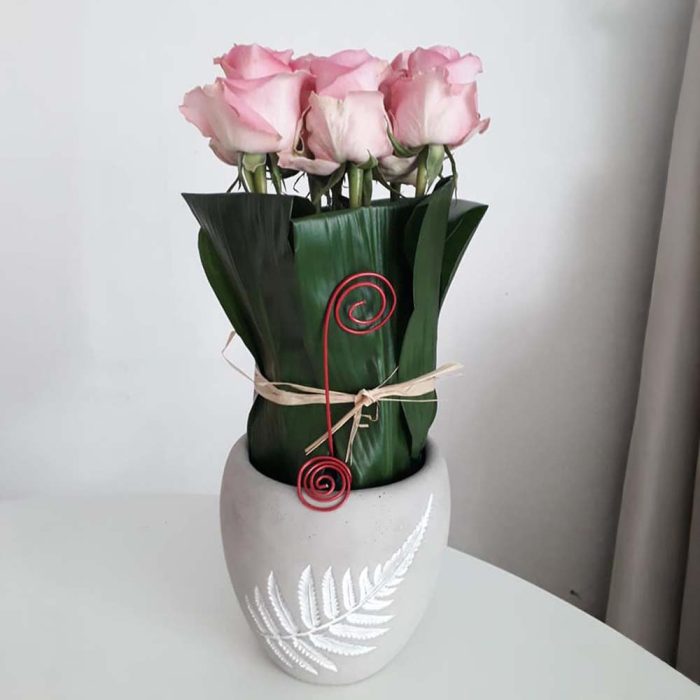 Composition haute Rose & Blanc – Image 4