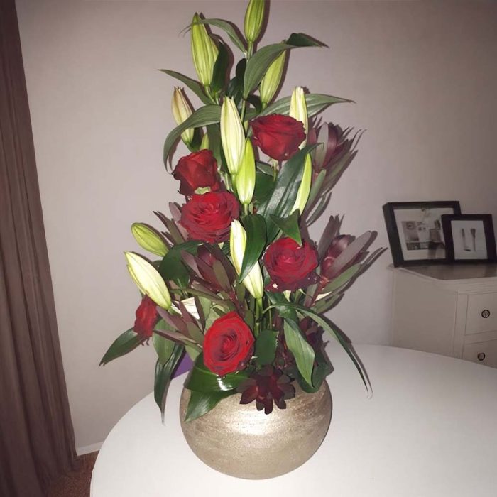 Composition hauteur tons rouge – Image 2
