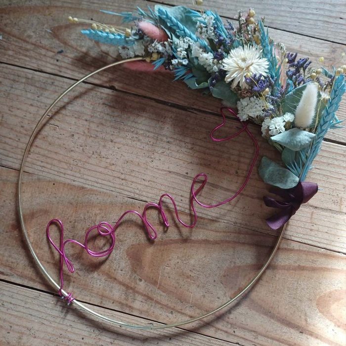 Cercle fleuri Home