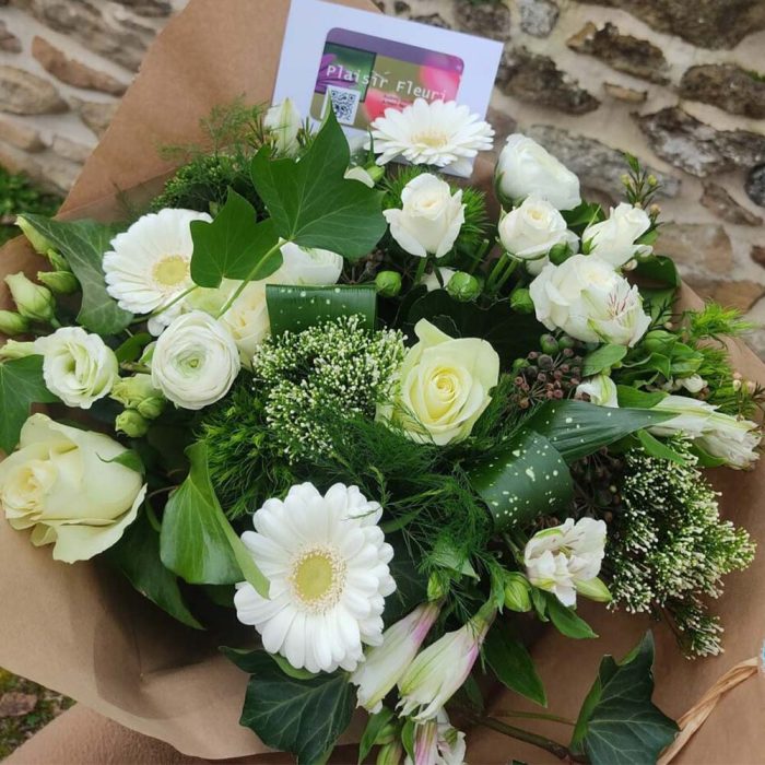 Bouquet Vert & Blanc
