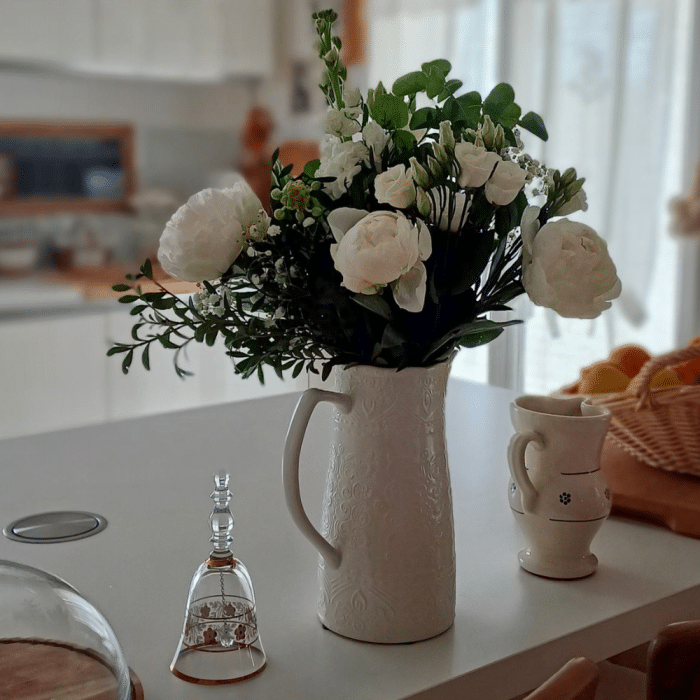 Bouquet Vert & Blanc