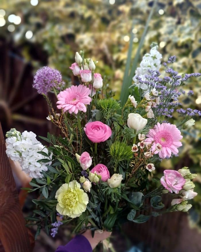 Bouquet Rose & Blanc