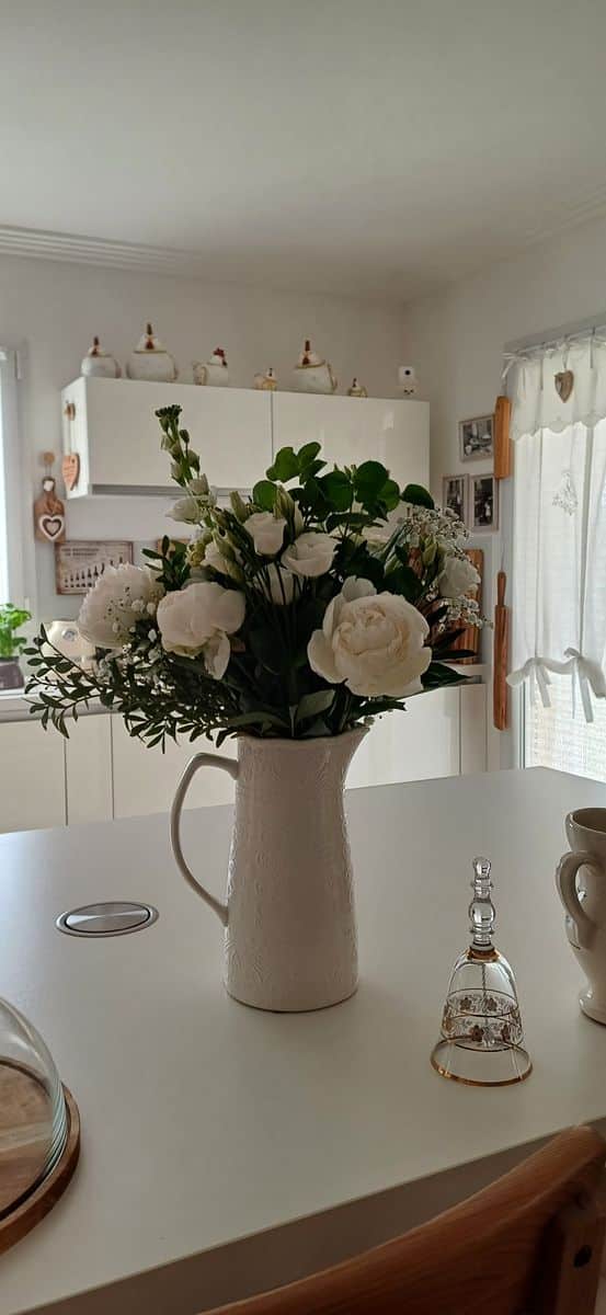pivoines blanches